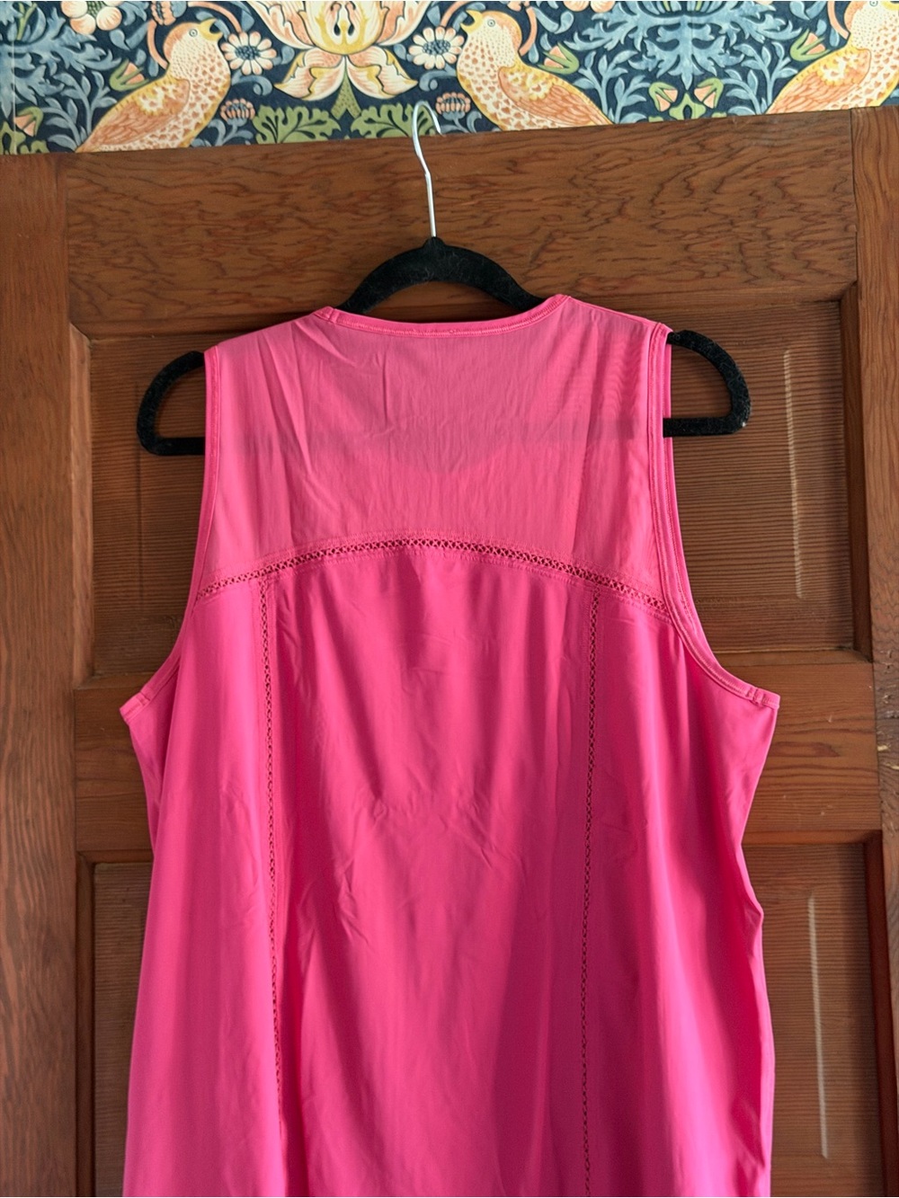 Lululemon Sculpt Tank Top Lace Trim in Raspberry Coulis Pink Size 10 - Picture 9 of 12